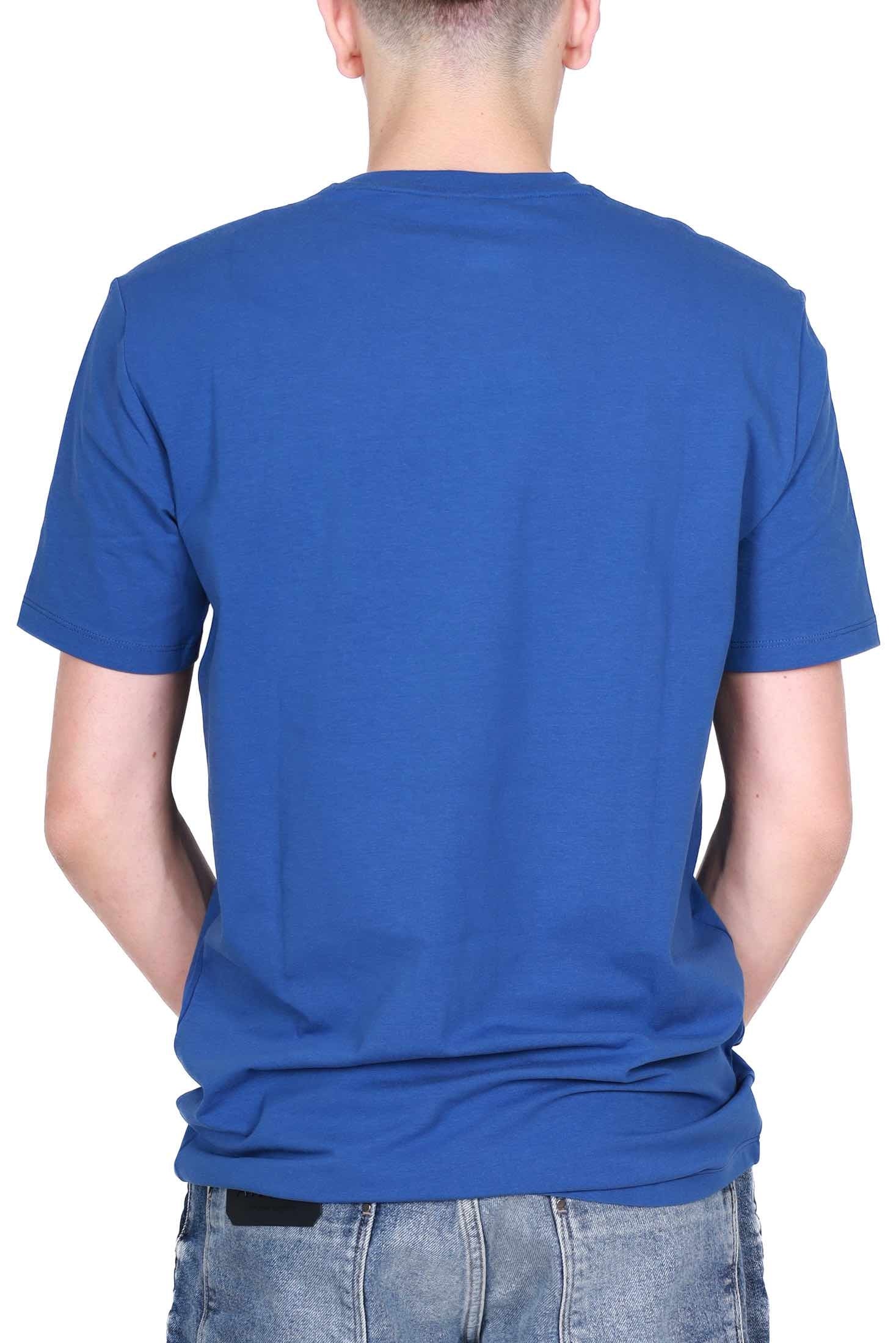 Ax Uomo t-shirt girocollo con piccolo logo blu