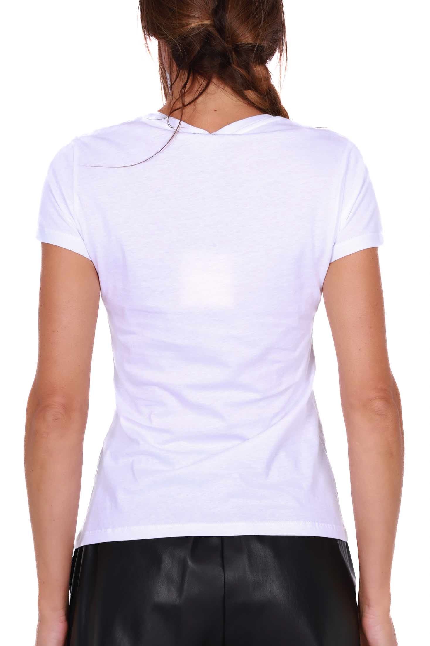 Liu Jo White t-shirt girocollo con stampa bianco