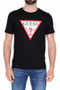 SHORT SLEEVE T-SHIRT WITH ICONIC BLACK LOGO 