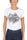 T-SHIRT MANICHE CORTE CON STAMPA LOGO BIANCO