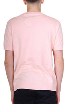 Ax Uomo t-shirt maniche corte in maglia rosa