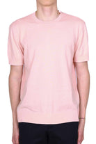 Ax Uomo t-shirt maniche corte in maglia rosa