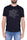 HERREN-T-SHIRT AUS REINER BAUMWOLLE MIT BLAUEM AUFDRUCK 