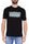 PURE COTTON MEN'S T-SHIRT WITH BLACK PRINT 