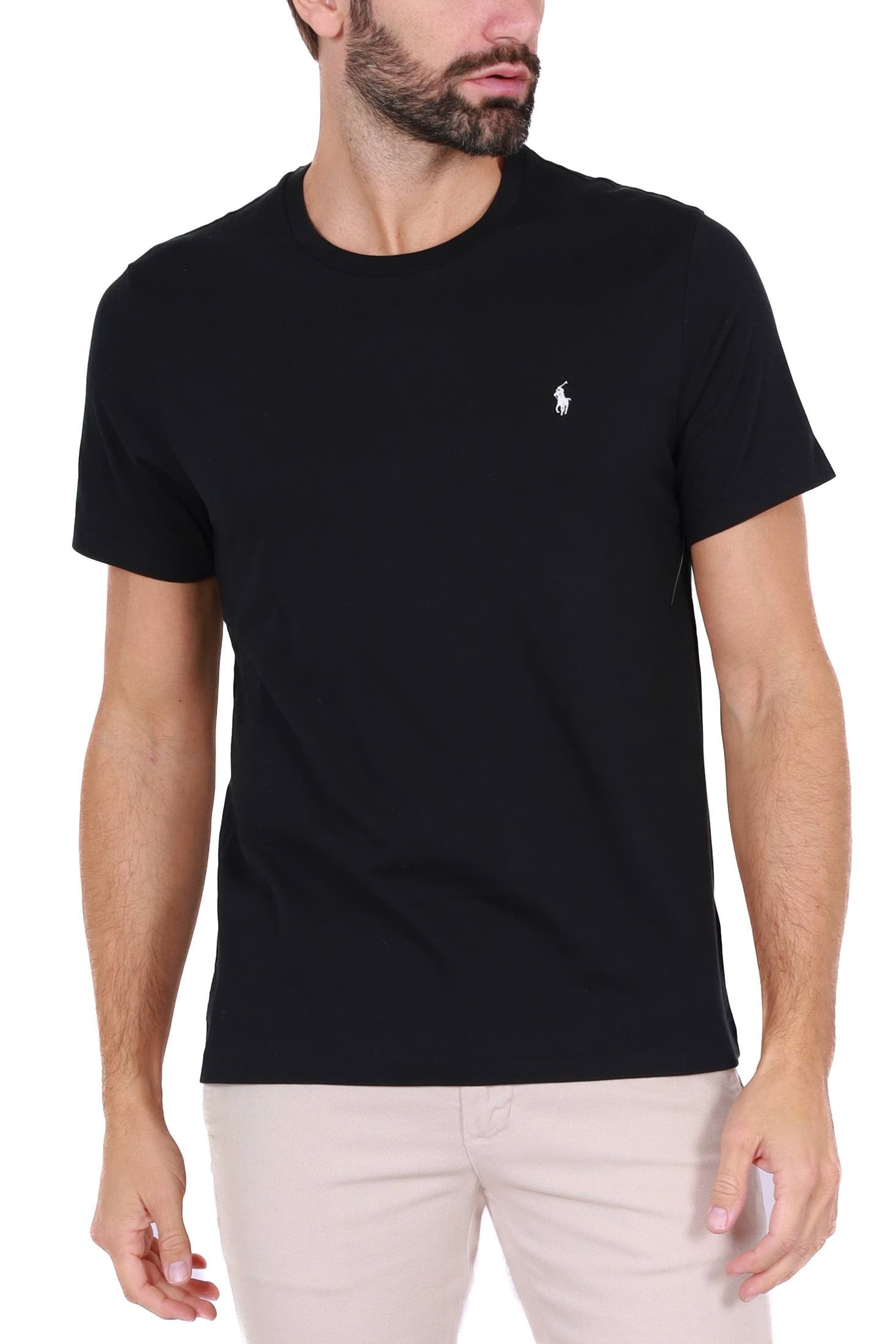 Ralph Lauren t-shirt uomo manica corta nero