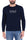 T-SHIRT UOMO MANICHE LUNGHE CON STAMPA BLU