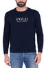 MEN'S LONG SLEEVE T-SHIRT WITH BLUE PRINT