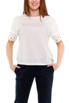 Tommy Hilfiger Donna tommy hilfiger t-shirt bianco