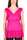 TOP WITH CROSSED NECKLINE AND FLOUNCE AT THE BOTTOM IN FUCHSIA