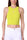 TOP CROPPED IN MAGLIA A COSTINE GIALLO