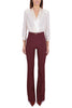 ELEGANT TWO-TONE BORDEAUX JUMPSUIT