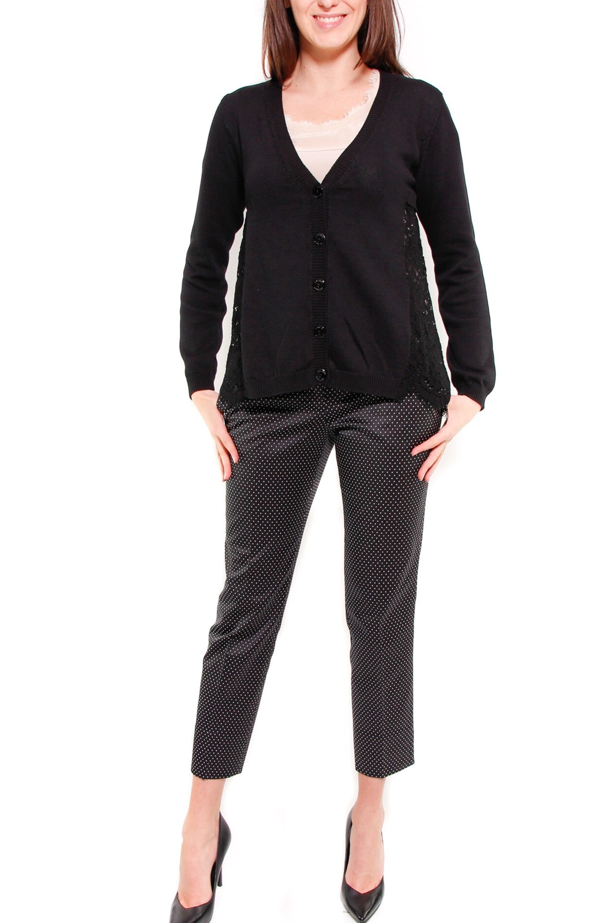 Twin Set Srl twin set cardigan nero